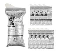 Fousenuk 10 Piezas Bolsas de Orina Desechables 700 ml, Súper Absorbente Bolsa de Orina Portátiles, Unisex Bolsa de Vómito de Urinario para Acampar, Viajar, Atasco de Tráfico, al Aire Libre, Emergencia