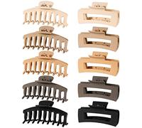 Fousenuk 10 Piezas de Pinzas Pelo Grandes para Mujer y Niña - Hair Clips
