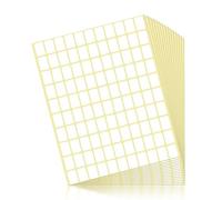 Fousenuk 1485 piezas Etiquetas Adhesivas, Pegatinas Blancas Adhesivas 19 x 13 mm para Botella, Carpeta de Archivo y Caja de Tarros, Etiquetas Adhesivas Blancas para Escuela, Oficina, Cocina