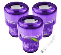 Fousenuk 3 Piezas filtro dyson Compatible con DysonV11 SV14 V15,filtro extra absoluto lavable,piezas de repuesto del filtro de aspiradora Animal Torque Drive,número de repuesto970013-02