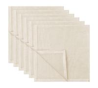 Fousenuk 6 piezas Telas Filtrantes, Colador de Tela 50 x 50 cm, Filtro de Leche para Cocinar, Tela para Hacer Queso Reutilizable, Bolsa/Paño para Filtrar Liquidos, Hornear
