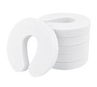 Fousenuk 6 Piezas Tope Espuma, Seguro Puertas, Protector Dedos, Evite Encerrar a Bebés, Niños y Mascotas en Habitaciones