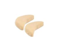 FOVAOK 1 par de almohadillas antidolor para pies, antepié, medio metro, almohadillas para zapatos, punta redonda, plantillas para zapatos, accesorios (B1)