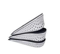 FOVAOK 2 pares de plantillas cómodas para aumentar la altura, unisex, de espuma viscoelástica, cojín completo Hlaf Pad (medias plantillas, 4 cm)