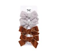 FOVAOK Bonito tocado con lazo, accesorios para el cabello para niñas pequeñas, red de verano, pinzas rojas, horquillas para el pelo para niños, regalos (12)