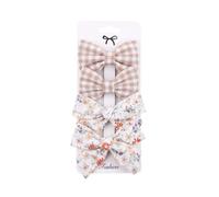 FOVAOK Bonito tocado con lazo, accesorios para el cabello para niñas pequeñas, red de verano, pinzas rojas, horquillas para el pelo para niños, regalos (07)