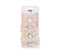 FOVAOK Bonito tocado con lazo, accesorios para el cabello para niñas pequeñas, red de verano, pinzas rojas, horquillas para el pelo para niños, regalos (05)