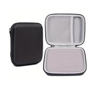 FOVAOK Estuche portátil para púas de guitarra con ranura para púas, color negro y amarillo, para afinador de guitarra, bolsa de almacenamiento para piezas de guitarra, Black, Talla única