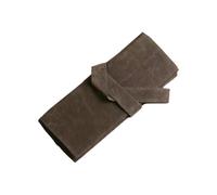 FOVAOK Funda de poliuretano para tijeras de peluquería profesional, soporte para tijeras de corte de pelo, tijeras de peluquería, gris oscuro, 2 unidades