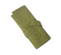 FOVAOK Funda de poliuretano para tijeras de peluquería profesional, soporte para tijeras de corte de pelo, tijeras de peluquería, verde claro, 1 pieza