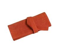 FOVAOK Funda de poliuretano para tijeras de peluquería profesional, soporte para tijeras de corte de pelo, tijeras de peluquería, Orange, 2 unidades