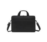FOVAOK Funda de transporte para laptop de 13 a 17 pulgadas, correa de hombro duradera, tela repelente al agua, negocios, casual, escuela (negro, 13 pulgadas)