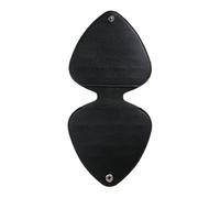 FOVAOK Funda duradera de piel sintética para púas de guitarra, de alta capacidad, a prueba de polvo, impermeable, organizador de púas de guitarra, Estilo-1, Talla única