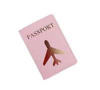 FOVAOK Funda para pasaporte de pareja con estampado en caliente para mujeres y hombres, viajes, boda, pasaporte, regalo de boda, 25, Talla única
