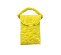 FOVAOK Funda para portátil de 12/13/14 pulgadas, color rosa, bolsa de transporte impermeable para computadora (amarillo, 13 pulgadas)