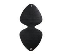FOVAOK Funda para púas de guitarra eléctrica acústica, incluye bolsa de almacenamiento de piel para púas de guitarra, Black, Talla única