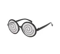 FOVAOK Gafas de sol divertidas para vestido de fiesta, carnaval, decoración de eventos, accesorios de regalo para mujeres (vértigo)