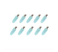 FOVAOK Juego de 10 horquillas básicas para el cabello sin arrugas para mujeres y niñas, accesorios para el cabello de moda (PT5004, azul, 10 unidades)