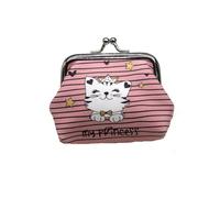 FOVAOK Monederos de gato de dibujos animados para mujer, mini carteras para niños, bolsas de dinero femeninas, bolsa de cambio de cerrojo para niñas, 04., Talla única
