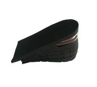 FOVAOK Plantillas de aumento de altura para hombres y mujeres, zapatos elevadores, unisex, con inserto de elevación de talón, medias plantillas de 3 a 7,5 cm de altura