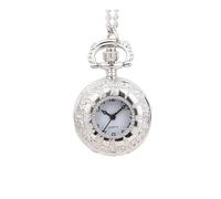 FOVAOK Reloj de bolsillo de cuarzo con personalidad y colgante de luz, reloj de bolsillo pequeño exquisito con tapa, Como se muestra en la imagen., talla única