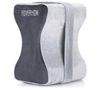 foverhom Almohada ortopédica de espuma viscoelástica para aliviar ciática, dolor de espalda, embarazo, dolor de piernas, dolor de cadera y ciática, color gris