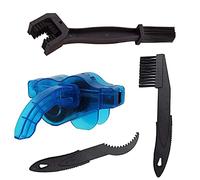 FOVNOT Limpia Cadenas Bicicleta Cepillo, 3D Limpiador Cadena Bicicleta Kit Limpieza Bicicleta Rápido Limpio Herramienta por Camino Bicicleta Montaña Bicicletas MTB