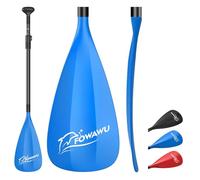 FOWAWU 3-Parte Remo Paddle Surf Aluminio Pala Sup Paddle Telescopic 160cm-210cm para Tabla de Surf Canoa Sup, Ligero y Resistente 1.77 lbs(804g)