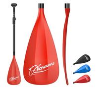 FOWAWU 3-Parte Remo Paddle Surf Aluminio Pala Sup Paddle Telescopic 160cm-210cm para Tabla de Surf Canoa Sup, Ligero y Resistente 1.77 lbs(804g)