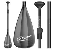 FOWAWU 3-Parte Remo Paddle Surf Aluminio Pala Sup Paddle Telescopic 160cm-210cm para Tabla de Surf Canoa Sup, Ligero y Resistente 1.77 lbs(804g)