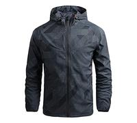 Foweknow Chaqueta softshell para hombre impermeable a prueba de viento chaqueta de invierno cortavientos deportiva chaqueta de entretiempo chaqueta funcional militar táctica chaqueta de ciclismo de