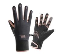 Foweknow Guantes térmicos para mujer, forro polar, guantes de invierno, resistentes al viento, impermeables, guantes de equitación, informales, para uso diario, vacaciones, para pantalla táctil,