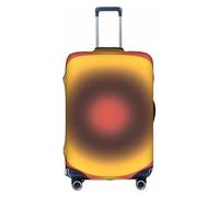FOWIYRH Dizzy-circle - Funda protectora elástica para equipaje de viaje, funda protectora personalizada para maleta de viaje, 45,7 a 81,3 cm, Blanco, Small