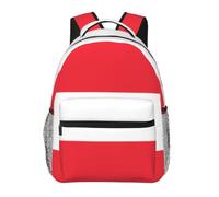 FOWIYRH Mochila con estampado de bandera austriaca para hombre y mujer