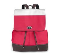 FOWIYRH - Mochila de piel para mujer, con estampado de bandera polaca, mochila de piel para mujer, mochila de viaje de trabajo, senderismo para mujer, bolsa de hombro casual para mujer