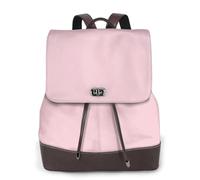 FOWIYRH - Mochila de piel para mujer, con estampado de gis, color rosa, mochila de piel para mujer, mochila de trabajo, viajes, senderismo, informal, para mujer