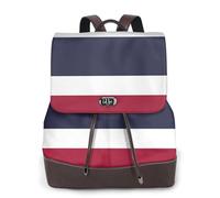 FOWIYRH - Mochila para mujer con estampado de bandera de Tailandia, mochila de piel para mujer, mochila de moda, mochila de viaje de trabajo, senderismo para mujer, bolso de hombro casual para mujer