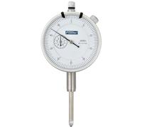 Fowler 52-520-129 AGD Dial Indicador, White Face, 1 Travel, 0.0005 Graduation Interval, Continuous and Balanced Reading, 2.25 Diameter by Fowler