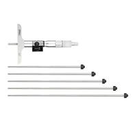 Fowler Economy - Contador de dígitos (micrometro de profundidad), plata, 1