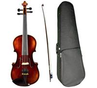 Fowler Instruments Violín 1/4 Elizabeth Thyme para niños y adultos - Montaje luthier, cuerdas Alphayue, funda y arco, abeto y arce, sonido cálido - Funda y Arco Incluidos