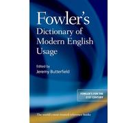 Fowler's Dictionary of Modern English Usage