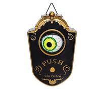Fowybe Halloween, Timbres inalámbricos para el hogar Spooky Ornament, Puerta Halloween Timbre Animado un, casa embrujada Realista Decoración utilería aterradora