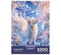 Fox 1000 Piezas Rompecabezas Juego De Familia Clásico Maravilloso Puzzle Juego De Desafío Único para Regalos De Viaje, Presente 52x38cm/1000pcs