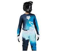 FOX 180 Air Haze Camiseta MX Negro/Gris/Azul XL hombres