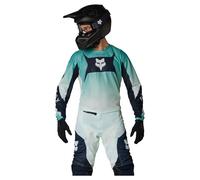 FOX 180 Air Taper Maillot de motocross, azul/turquesa, Talla 2XL