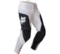 FOX 180 Air Taper Pantalones de motocross, Negro/Blanco, Talla 36
