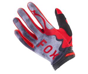 FOX 180 Atlas Guantes MX Gris/Rojo S unisex