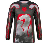 FOX 180 Atlas Maillot Juvenil de Motocross, gris/rojo, Talla YS