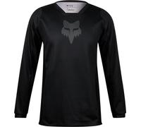 Fox Racing Camiseta técnica 180 Blackout Juvenil, Negro, YL