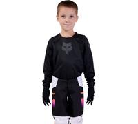 FOX 180 Blackout Maillot de motocross para niños, negro, Talla K-S